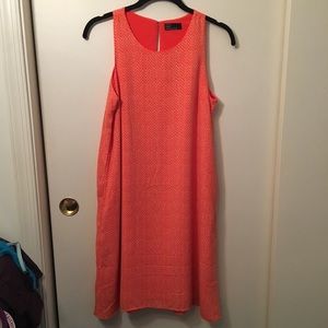 Gap orange, swing dress